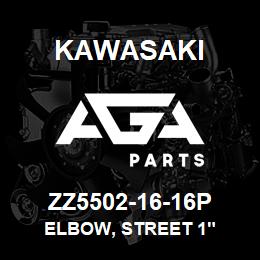 ZZ5502-16-16P Kawasaki ELBOW, STREET 1" | AGA Parts