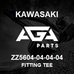 ZZ5604-04-04-04 Kawasaki FITTING TEE | AGA Parts