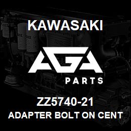 ZZ5740-21 Kawasaki ADAPTER BOLT ON CENTER 2 BOLT | AGA Parts