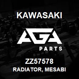 ZZ57578 Kawasaki RADIATOR, MESABI | AGA Parts