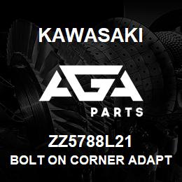 ZZ5788L21 Kawasaki BOLT ON CORNER ADAPTER (LEFT) | AGA Parts