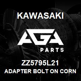 ZZ5795L21 Kawasaki ADAPTER BOLT ON CORNER (LEFT) | AGA Parts