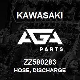 ZZ580283 Kawasaki HOSE, DISCHARGE | AGA Parts