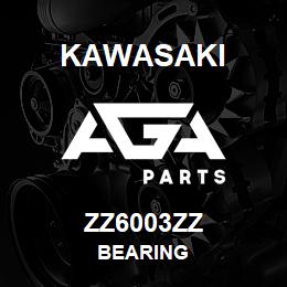 ZZ6003ZZ Kawasaki BEARING | AGA Parts