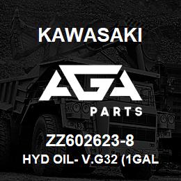 ZZ602623-8 Kawasaki HYD OIL- V.G32 (1GAL) | AGA Parts