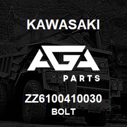 ZZ6100410030 Kawasaki BOLT | AGA Parts