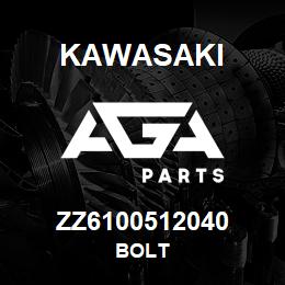 ZZ6100512040 Kawasaki BOLT | AGA Parts