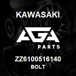 ZZ6100516140 Kawasaki BOLT | AGA Parts