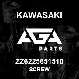 ZZ6225651510 Kawasaki SCREW | AGA Parts