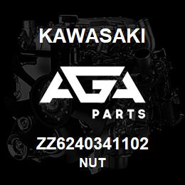 ZZ6240341102 Kawasaki NUT | AGA Parts