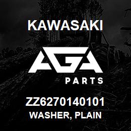 ZZ6270140101 Kawasaki WASHER, PLAIN | AGA Parts