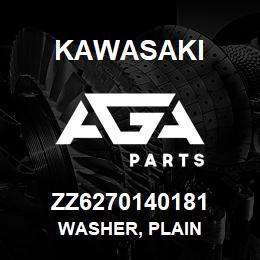 ZZ6270140181 Kawasaki WASHER, PLAIN | AGA Parts