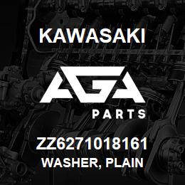 ZZ6271018161 Kawasaki WASHER, PLAIN | AGA Parts