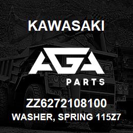 ZZ6272108100 Kawasaki WASHER, SPRING 115Z7 | AGA Parts