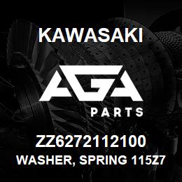 ZZ6272112100 Kawasaki WASHER, SPRING 115Z7 | AGA Parts