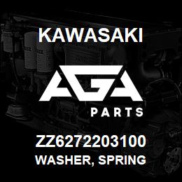 ZZ6272203100 Kawasaki WASHER, SPRING | AGA Parts