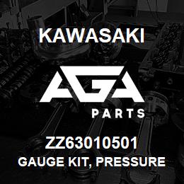 ZZ63010501 Kawasaki GAUGE KIT, PRESSURE | AGA Parts