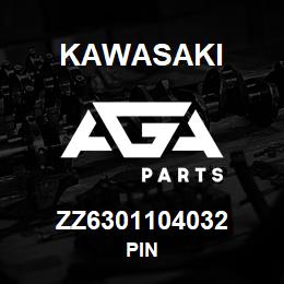 ZZ6301104032 Kawasaki PIN | AGA Parts