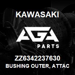 ZZ6342237630 Kawasaki BUSHING OUTER, ATTACH LINK | AGA Parts