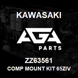 ZZ63561 Kawasaki COMP MOUNT KIT 65ZIV W ISUZU | AGA Parts