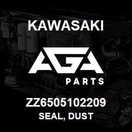 ZZ6505102209 Kawasaki SEAL, DUST | AGA Parts