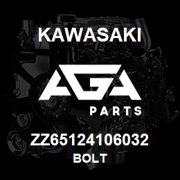 ZZ65124106032 Kawasaki BOLT | AGA Parts