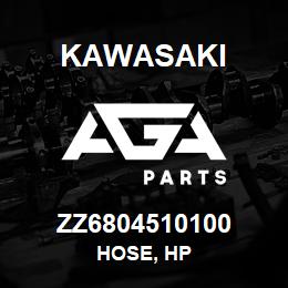 ZZ6804510100 Kawasaki HOSE, HP | AGA Parts