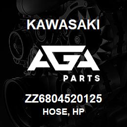 ZZ6804520125 Kawasaki HOSE, HP | AGA Parts