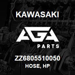 ZZ6805510050 Kawasaki HOSE, HP | AGA Parts