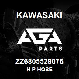 ZZ6805529076 Kawasaki H P HOSE | AGA Parts