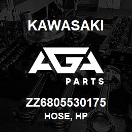 ZZ6805530175 Kawasaki HOSE, HP | AGA Parts