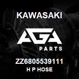 ZZ6805539111 Kawasaki H P HOSE | AGA Parts