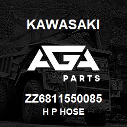 ZZ6811550085 Kawasaki H P HOSE | AGA Parts