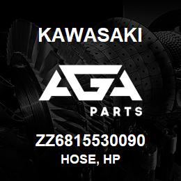 ZZ6815530090 Kawasaki HOSE, HP | AGA Parts