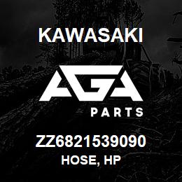 ZZ6821539090 Kawasaki HOSE, HP | AGA Parts