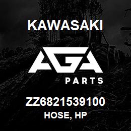 ZZ6821539100 Kawasaki HOSE, HP | AGA Parts