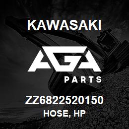 ZZ6822520150 Kawasaki HOSE, HP | AGA Parts