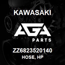 ZZ6823520140 Kawasaki HOSE, HP | AGA Parts