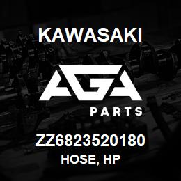 ZZ6823520180 Kawasaki HOSE, HP | AGA Parts