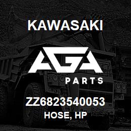 ZZ6823540053 Kawasaki HOSE, HP | AGA Parts