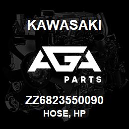 ZZ6823550090 Kawasaki HOSE, HP | AGA Parts