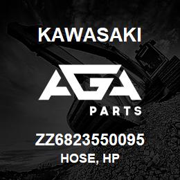 ZZ6823550095 Kawasaki HOSE, HP | AGA Parts