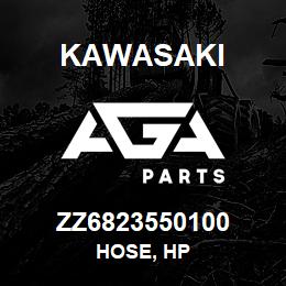 ZZ6823550100 Kawasaki HOSE, HP | AGA Parts