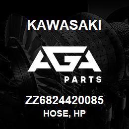 ZZ6824420085 Kawasaki HOSE, HP | AGA Parts