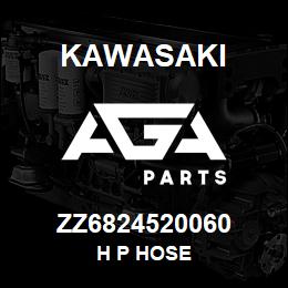 ZZ6824520060 Kawasaki H P HOSE | AGA Parts