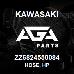 ZZ6824550084 Kawasaki HOSE, HP | AGA Parts