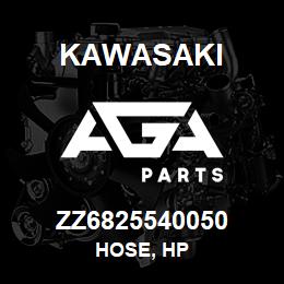 ZZ6825540050 Kawasaki HOSE, HP | AGA Parts