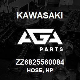 ZZ6825560084 Kawasaki HOSE, HP | AGA Parts