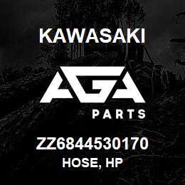 ZZ6844530170 Kawasaki HOSE, HP | AGA Parts