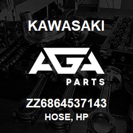 ZZ6864537143 Kawasaki HOSE, HP | AGA Parts